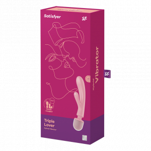 Вибратор 2 в 1 Satisfyer Triple Lover pink 018218SA