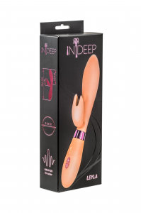 Вибратор Indeep Leyla Beige 7701-03indeep