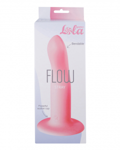 Нереалистичный дилдо Flow Stray Pink 2041-02lola