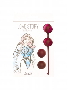 Набор Сменных Вагинальных Шариков Love Story Valkyrie Wine Red 3013-02lola