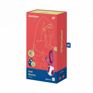 Вибратор с Функцией Нагрева Satisfyer Hot Bunny 001678SA