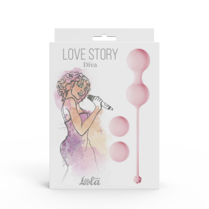 Набор вагинальных шариков Love Story Diva Tea Rose 3012-01lola