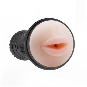 Мастурбатор в колбе Pink Mouth Vibrating BM-00900T27Z-2