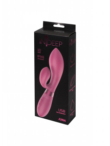 Перезаряжаемый вибратор Indeep Juna Magenta 7700-06indeep