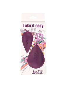 Виброяйцо с пультом управления Take it Easy Best Purple 9021-03lola