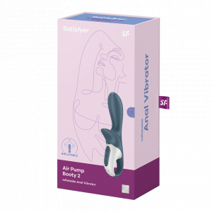 Анальный вибратор Satisfyer Air Pump Booty 2 dark grey 038643SA