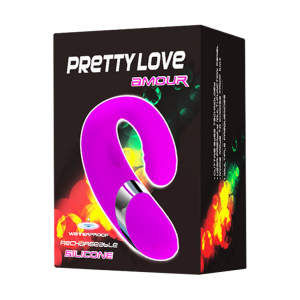 Перезаряжаемый вибратор из силикона Pretty Love BI-014108-2