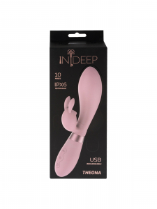 Перезаряжаемый вибратор Indeep Theona Pink 7702-05indeep