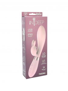 Перезаряжаемый вибратор Indeep PRO Theona Pink 7707-02indeep