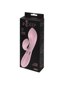 Перезаряжаемый вибратор Indeep Juna Pink 7700-05indeep