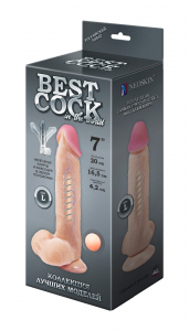 Фаллоимитатор неоскин на присоске F&F BEST COCK 7